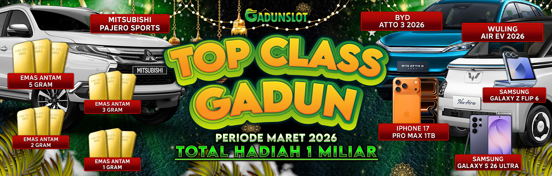TOP CLASS GADUN MARET 2026