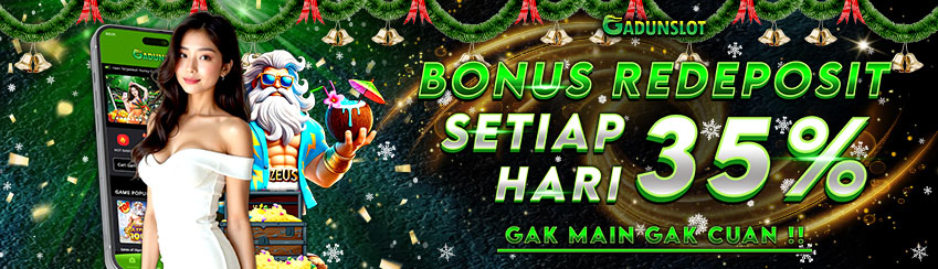 MAIN SLOT MAKIN SERU ! BONUS REDEPOSIT HARIAN 35% !